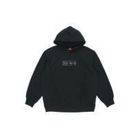 Supreme X Kaws Chalk Logo Hooded Sweatshirt SUP-SS21-401 M black