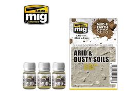 AMMO MIG - Sendinimo rinkinys Arid & Dusty Soils, 7440