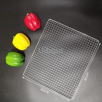 304 nerūdijančio plieno stačiakampis kvadratinis kepsninės tinklelis grotelės NonStick kepimo kilimėlis lauko kepimo dalis grotelės oro keptuvės grotelės kepimas