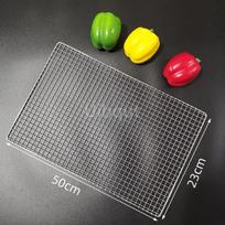 304 nerūdijančio plieno stačiakampis kvadratinis kepsninės tinklelis grotelės NonStick kepimo kilimėlis lauko kepimo dalis grotelės oro keptuvės grotelės kepimas