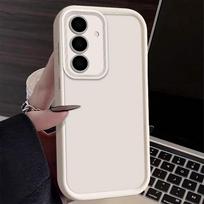 Minkštas telefono dėklas Samsung Galaxy S25 S22 S21 S23 S20 S24 Ultra FE A35 A15 A25 A55 Note 20 Plus 5G Saldainių spalvos silikoninis dangtelis Note 20 balta