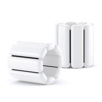 Silikoninės svorio apyrankės bėgimui, sportui, plaukimui, jogai, fitnesui - Unisex White white