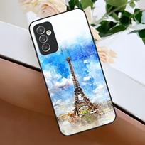 France Paris Eiffel Tower Phone Case for Samsung A15 A25 A35 A55 A14 A24 A34 A54 A13 A23 A33 A53 A12 A22 A32 A52 A11 A05 Cover Samsung A33 5G blue