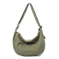 Women's Messenger Bag Vintage Canvas Teenager Shoulder Tote Bags Casual Crossbody Handbags gray