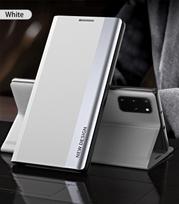 Prabangus atverčiamas dėklas Samsung Galaxy A55 5G A35A54 A34 A14 A33 A15 A12 A13 A52S A52 A32 A53 A24 smūgiams atsparus odinis knygos tipo dėklas Galaxy A54 5G balta