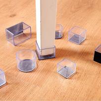 Felt-Based Silicone Chair/Table Leg Pads - Mute Support Covers Round 38mm