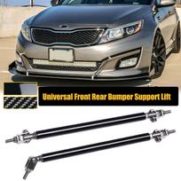 Universalus Kia Optima K5 Forte Stinger 2001- Priekinio buferio lūpų skirstytuvas Spoileris statramsčio strypo atramos strypas automobiliui 15cm Black black
