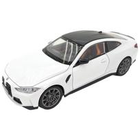 1:24 BMW M4 Diecast Model Car - White gray