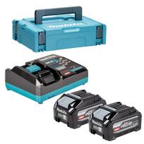 Makita 1911B9-4 40V 2 × 4,0 Ah – akumuliatorių ir įkroviklio komplektas