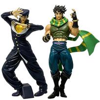 19cm Anime Jojo Bizarre Adventure Figures-Joseph Joestar Desk Decoration Statue Collection Model Dolls Christma Halloween Gifts