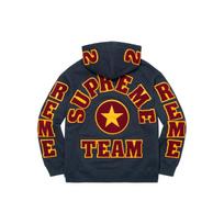 Supreme Team Chenille Hooded Sweatshirt SUP-SS22-078 M black