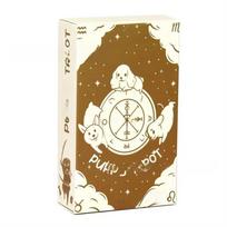 Tarot Cards Deck With Magic Witch Theme For Emotional And Intellectual Development In Family Games Puppy Dog Tarot white