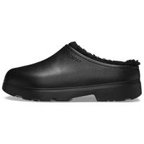 Crocs Dylan Lined Clog Comfortable and versatile chef shoes anti-abrasion toe slippers unisex black 43-44 black