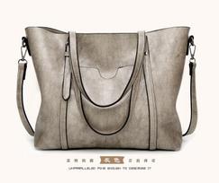Tote Bag, Women's Bag, New Guangzhou Crossbody Women's Bag, European Beauty Single Shoulder Handbag gray