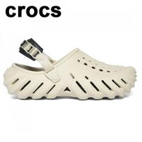 Crocs Echo Clog Sandals Bone Black 207937 2yj 265