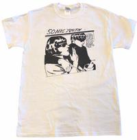 Sonic Youth Goo WHITE T-Shirt L