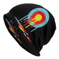Custom Weeping Target Skullies Beanies Caps Unisex Winter Knitted Hat Archery Archer Darts Shoot Bonnet Hats Outdoor Ski Cap One Size blue