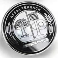 1 vnt. 57 mm automobilio priekinio variklio dangčio emblema ženklelis Gaubtas Automobilio priedai Skirta Benz W204 W205 W212 W213 W221 W177 W246 GLA GLC CLA gray