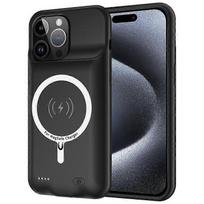 G88S 7000mAh Power Bank dėklas telefonui Suderinamas su iPhone 15 Pro Magnetinis prailgintas akumuliatoriaus įkrovimo dėklas Suderinamas su Magsa Blue