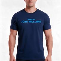Music By John Williams Tshirt Summer Casual Cotton Tee Oversized Streetwear Tops Vintage Graphic Print 100 Cotton 3XL blue
