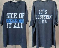 2 Sides Sick of it All Clobberin Time Shirt Black Unisex S-5XL BK168 S gray
