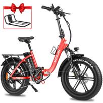 Vitilan U7 City Commuter Ebike 48V20Ah Battery Adult Electric Bicycle 750W Motor E-bike 20*4.0 Inch Fat Tires Folding Electric Bike