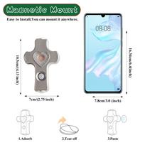 LED Cross Style Sensor Wall Lamp Creative Atmosphere Light for Bedroom Magnetic Lighting