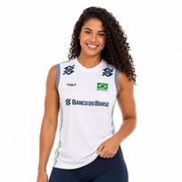 Oversized Brazil Volleyball SleevelessTop 3XL brown