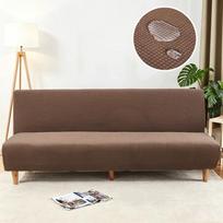 Elastic Waterproof Folding Sofa Bed Cover - Full Corn Kernel Design, Dustproof & Cat Scratch Resistant Medium 160-190 Sofa Bed Cover
