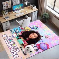 Gabby Printed Carpet, Rug for Office Chair Living Room Bedroom Kitchen Room Decor Gifts. 80cmx120cm