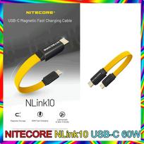 NLink10 USB-C 60W Fast Charge Cable 7CM Short Dual Type-C Cable Magnetic Storage for NITECORE NB10000 Power Bank Phone NITECORE