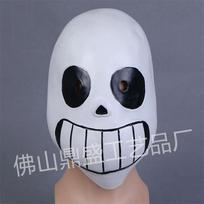 Undertale Sans latekso kaukė Helovino kostiumas vakarėlis Baisus Cosplay rekvizitas Legend Black Eyes white
