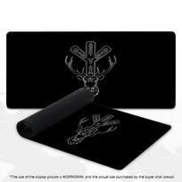 XXL Large Gaming Mouse Pad Nordic Rune Deer Wolf Circuit Tech Deskmat Non‑Slip Rubber Keyboard Mat Pc Game Desk Mats Mousepads 600x300x2mm