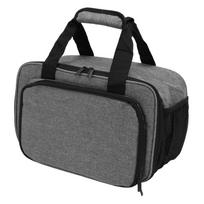 Acrylic Paint Organizer Bag Large Capacity Oxfordd Fabric Portable Art Supply Storage Case black