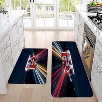 Nissan GT-R Flannel Area Rug Soft Kitchen Floor Mat Non Slip Carpet Room Decor 40cmx120cm