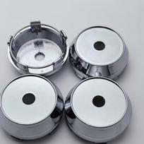 4pcs 60mm 64mm 65mm 68mm 69mm Universal Blank Car Wheel Center Caps Hub High Cap No Badge Hubcaps Rim Dust Cover Car Accessories 68mm High Cap gray