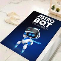 1Pc Astro Bot Rescue Mission Rug Office Carpet Indoor Outdoor Doormat Nonslip Soft Comfortable Living Christmas Halloween Xmas Gift D924612 40cmx60cm
