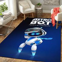 1Pc Astro Bot Rescue Mission Rug Office Carpet Indoor Outdoor Doormat Nonslip Soft Comfortable Living Christmas Halloween Xmas Gift D924612 160cmx200cm