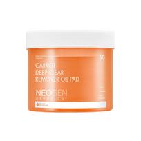 Neogen Dermalogy Carrot Deep Clear Remover Oil Pad 60 Sheets orange