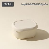 200/300/600 ml silikoninės bento dėžutės, pietų konteineris, nepralaidus pietų konteineris, be BPA, galima plauti indaplovėje 300ML