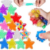 Sensory Stress Balls Five Pointed Star Grape Ball Fidget Toys Adults Kids Pentagram Squeeze Ball Sensory Toys Party Favors One Size