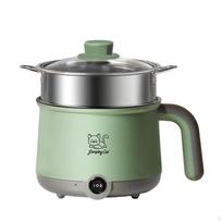 For Compact With Steamer Pot Dumplings Soup And Noodles žalia