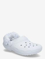 Crocs - Classic Fleece Lined Clog - Šlepetės - Balta