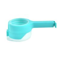 5 pcs Multi-Function Sealer Clips Food Preserving Seal Clips Tea Moisture-Proof Dispensing Cap Plastic Bag Clips Snack Bags Clips 1 PCS mėlyna