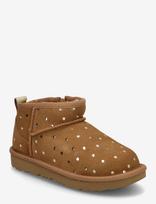 UGG - T Classic Ultra Mini Shiny Dots - Žieminiai batai užsimaunami - Ruda