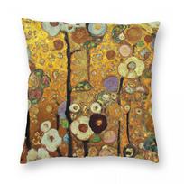 Flowers Bauerngarten Gustav Klimt Square Pillowcase Polyester Linen Velvet Printed Decorative Throw Pillow Case Bed Cushion Case 30x30cm