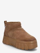 Tommy Hilfiger - Tjw Suede Platform Boots Wl - Žieminiai batai - Ruda