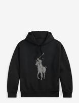 Polo Ralph Lauren - Relaxed Fit Big Pony Double-Knit Hoodie - Džemperis - Juoda