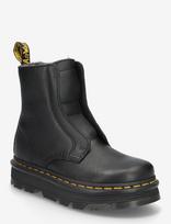 Dr. Martens - Zebzag Laceless Wl Black Pisa - Aulinukai plokščiu kulnu - Juoda