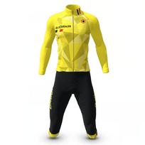 2026 Spring/Autumn Bjorka Cycling Long Sleeve Jersey Bib Knickers Suits Sportswear For Men   \Gel Pad Shorts Mtb Road Bike Clothing 3XL